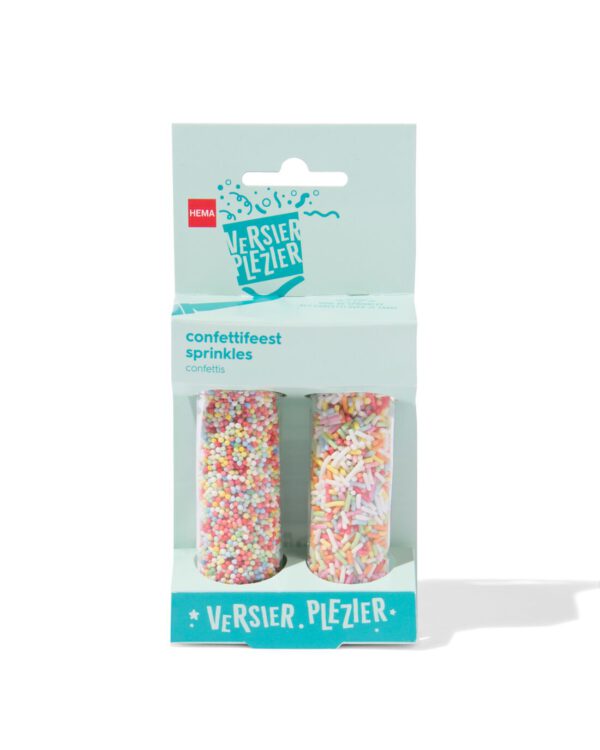 Versierplezier Strooiselmix Musket En Sprinkles - 2 Stuks