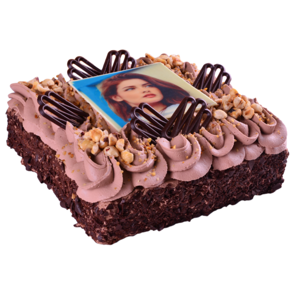 Foto Chocolade Slagroomtaart 25 personen